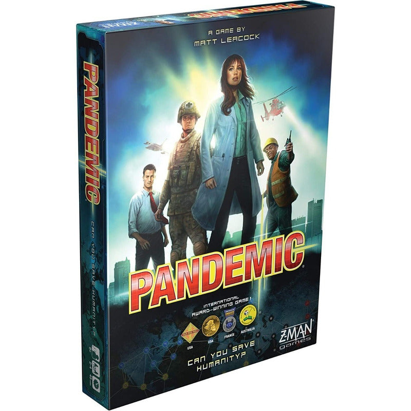 Z Man Games Pandemic Juego De Mesa Inglés