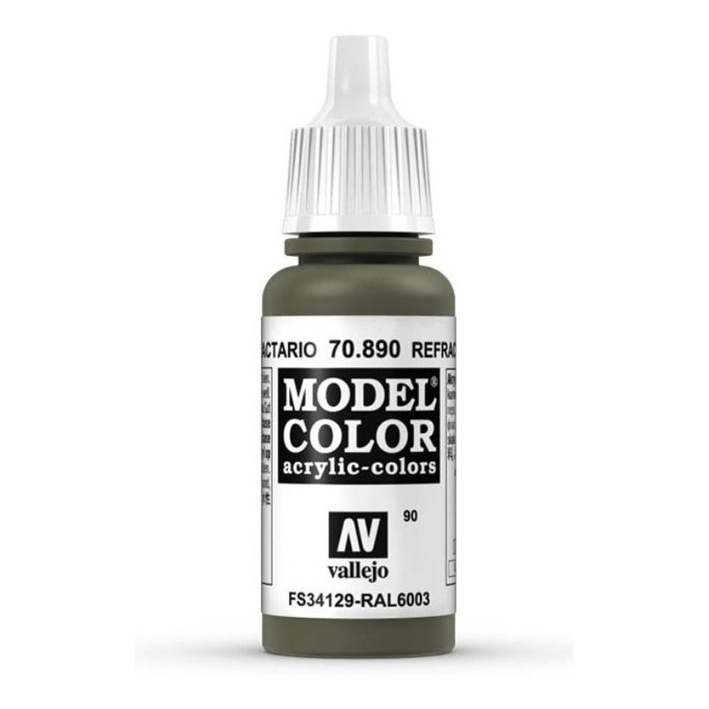 Vallejo Model Color 17ml Pintura Acrílica 90 Verde Reflectario 70.890