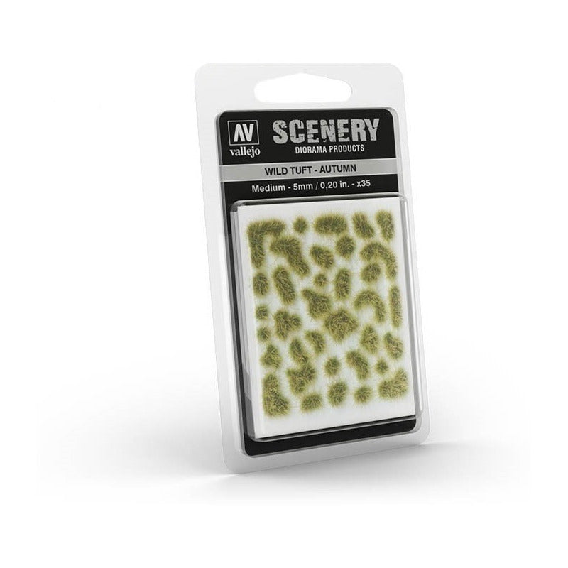 Vallejo Scenery Tuft Pastos Para Modelismo Wild Tuft Autum M 5mm/0.20in x35