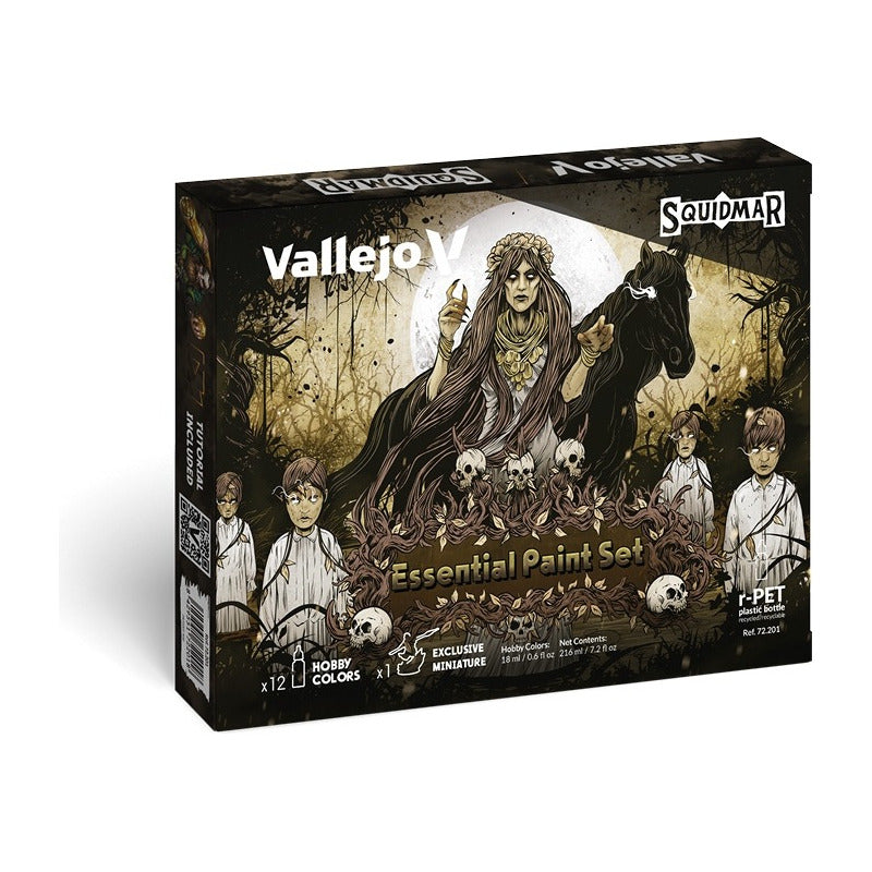 Vallejo Squidmar Essential Paint Set 72.201 18ml