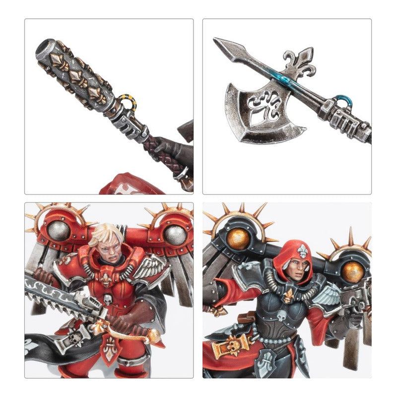 Gw Warhammer40k Adepta Sororitas Canoness With Jump Pack