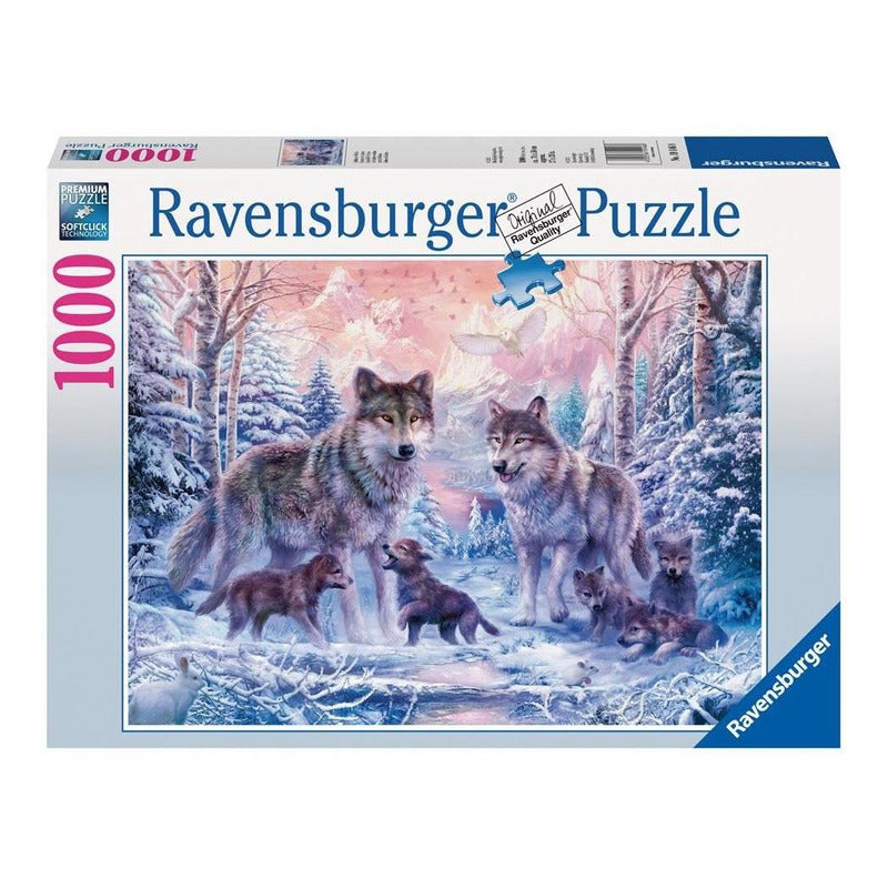 Ravensburger Rompecabezas Lobos Del Artico 1000 Pza