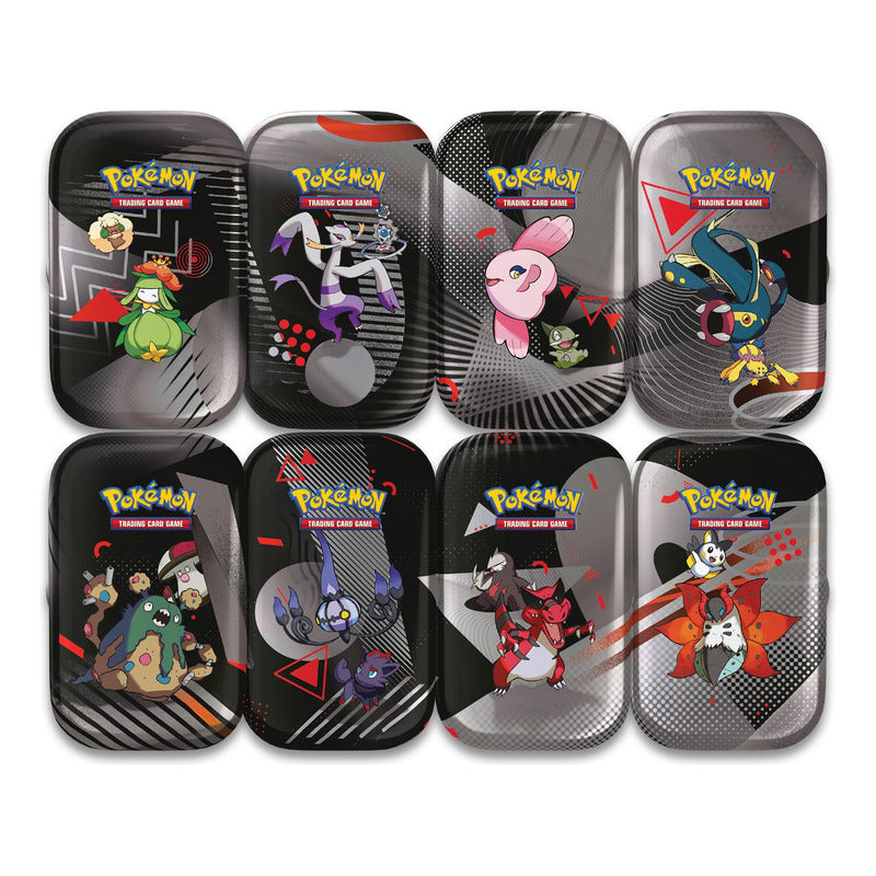 Pokemon Tcg Black Bolt&white Flare Mini Tin Lata Individual