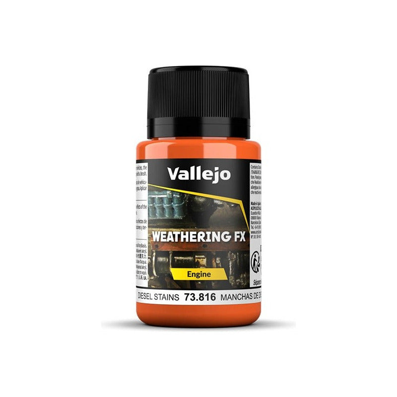 Vallejo Weathering Fx Manchas De Diesel 73.816 40ml