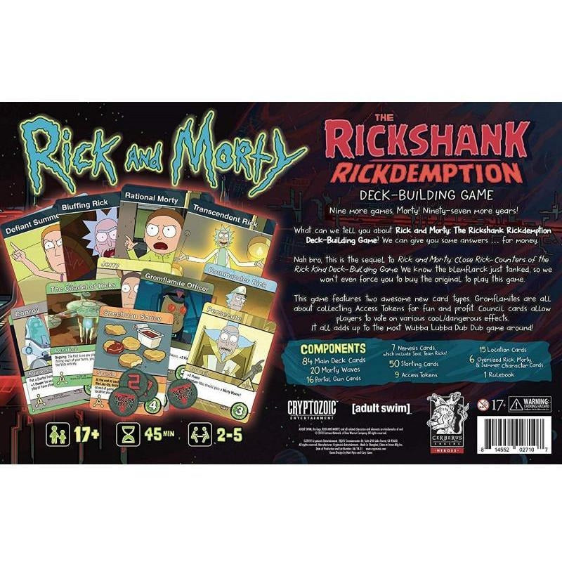 Cryptozoic Rick And Morty The Rickshank Rickdemption