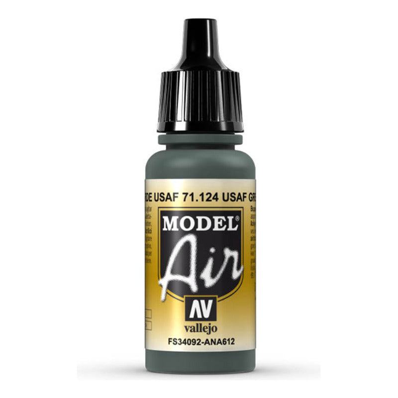Vallejo Model Air 17ml Verde USAF 71.124