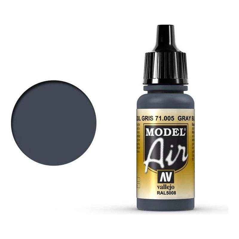Vallejo Model Air 17ml Azul Gris 71.005