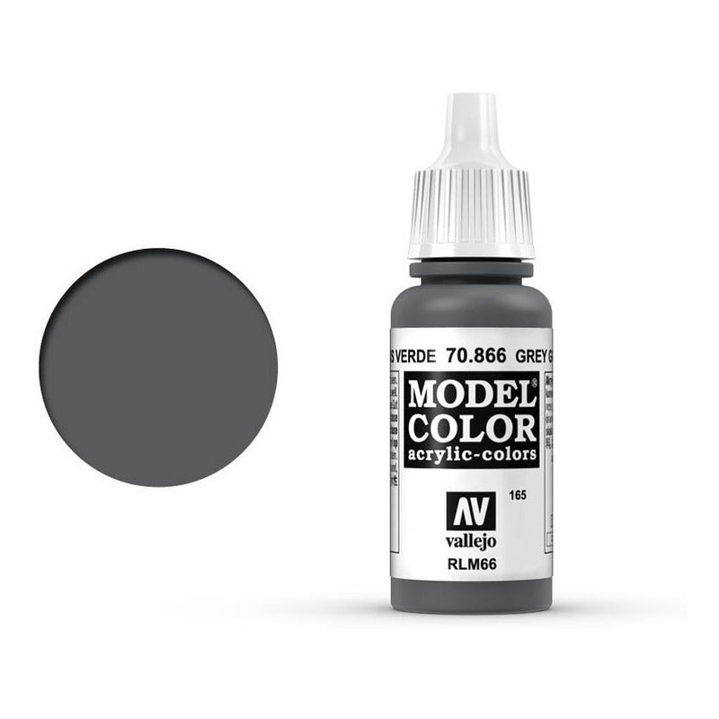 Vallejo Model Color 17ml Pintura Acrílica 165 Gris Verde 70.866