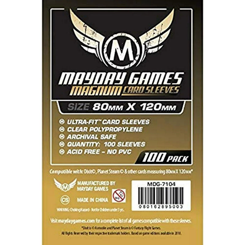 Mayday Micas Magnum 80x120 Transparente Pack 100