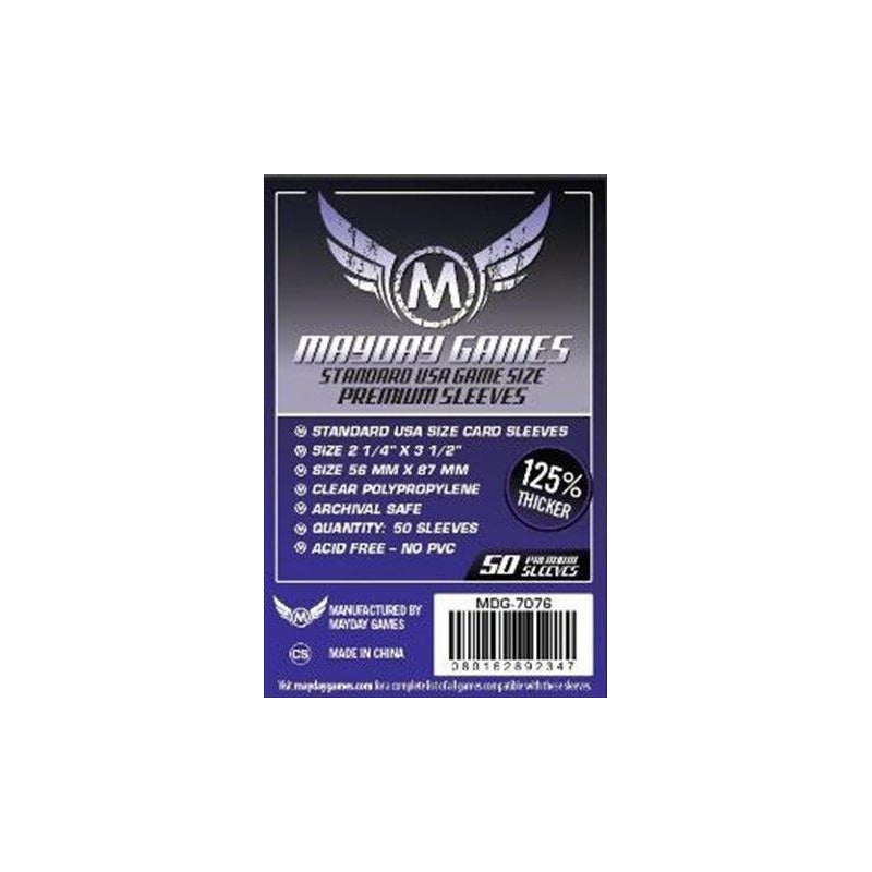 Mayday Micas Standard Usa Premium 56x87mm Transparente Pack