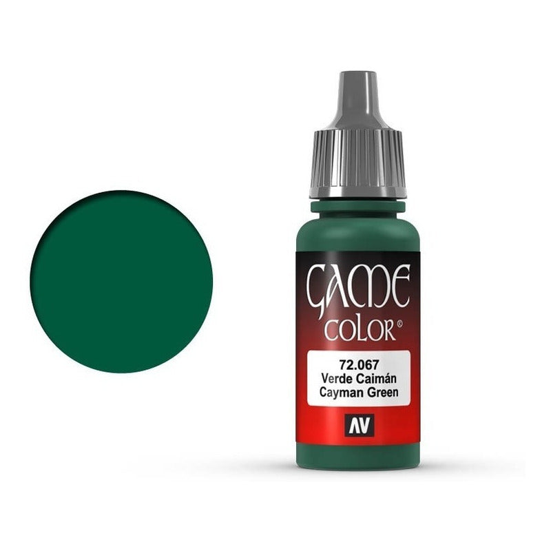 Vallejo Game Color 17ml Pintura Verde Caimán 72.067