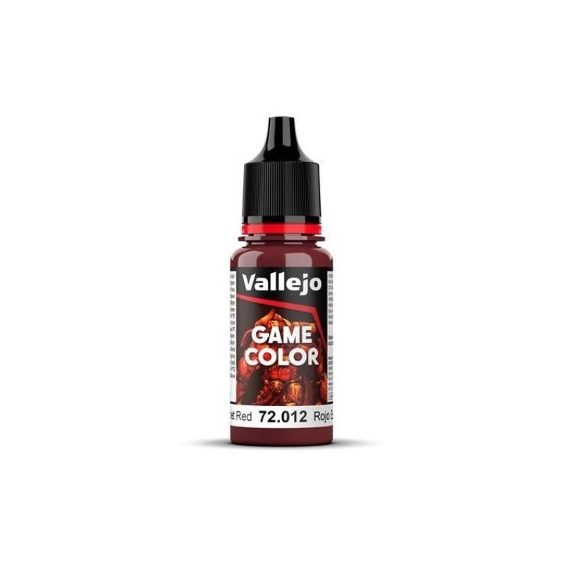Vallejo Game Color 2023 17ml Rojo Escarlata 72.012