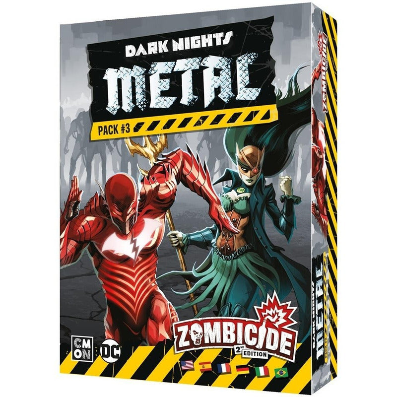 Zombicide Dark Nights Metal Survivors & Abominations Pack #3