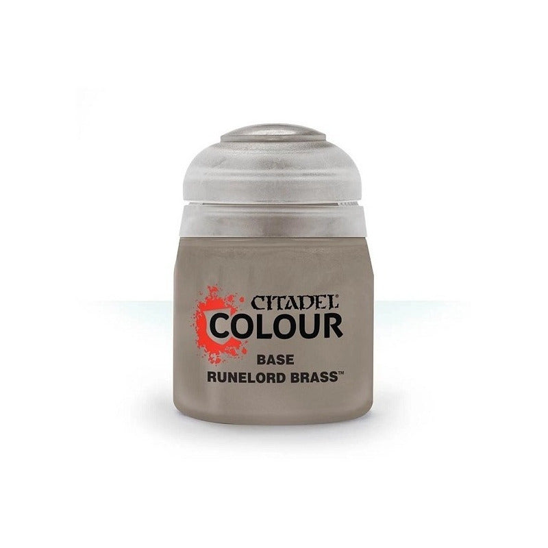 Citadel Pintura Acrílica Metálica Runelord Brass Base 12ml