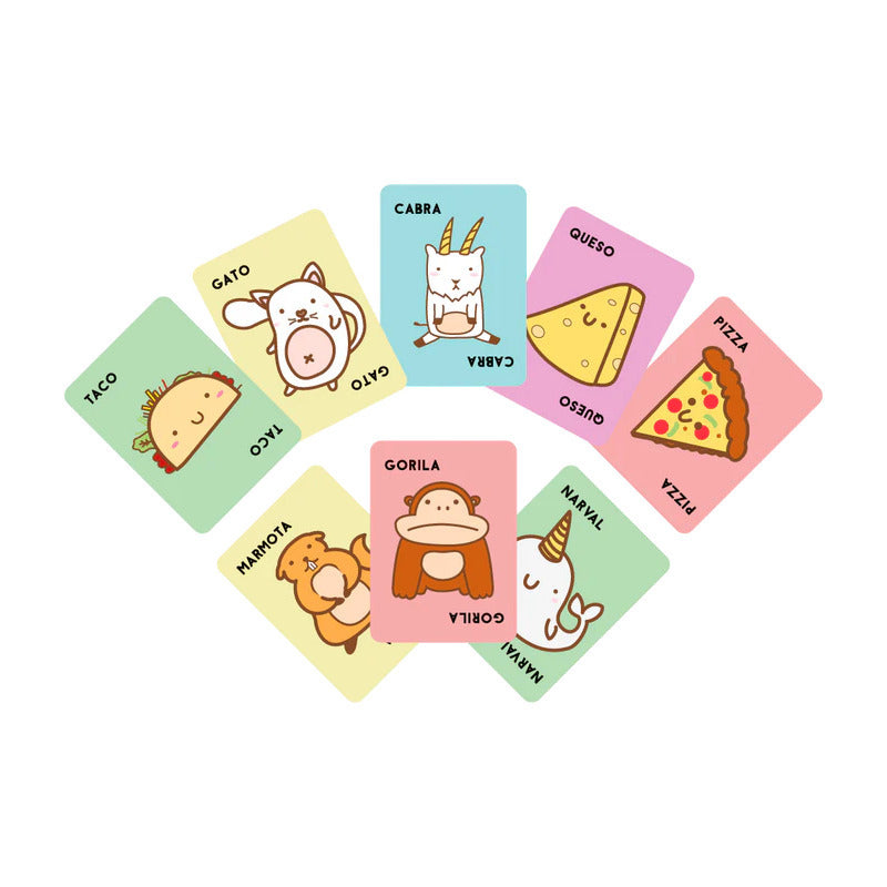 Taco, Gato, Cabra, Queso, Pizza Juego De Mesa - En Español