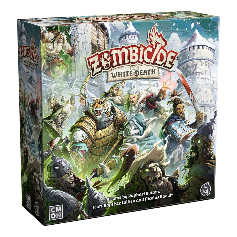 Cmon Zombicide White Death Juego De Mesa En Inglés