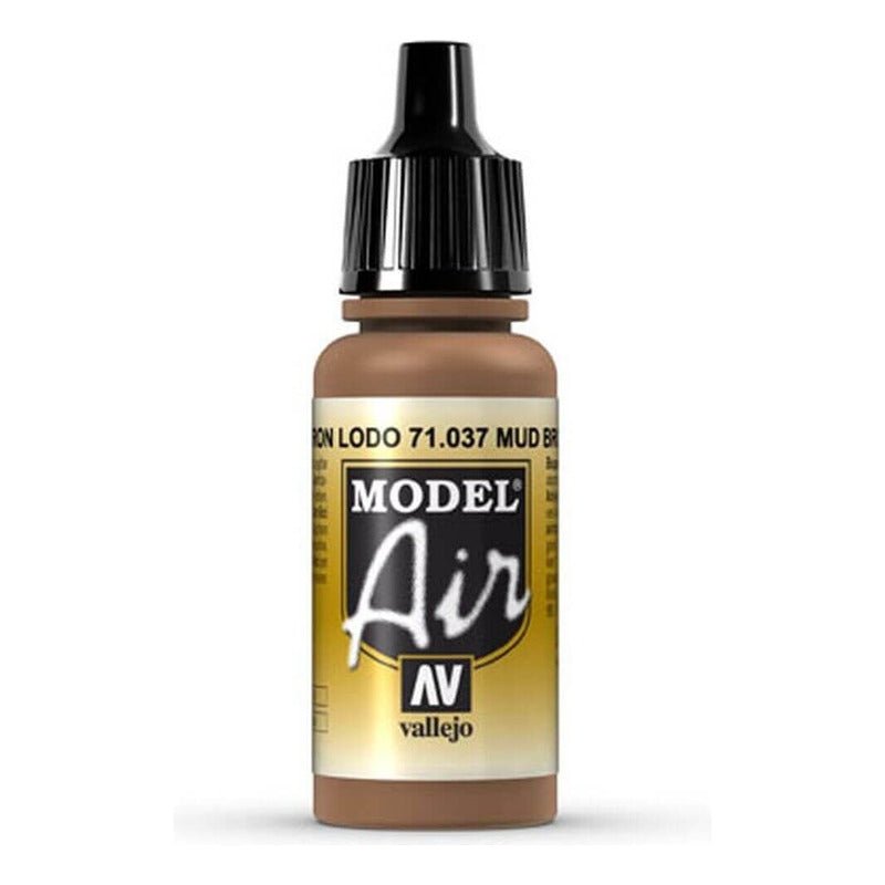 Vallejo Model Air 17ml Marron Lodo 71.037