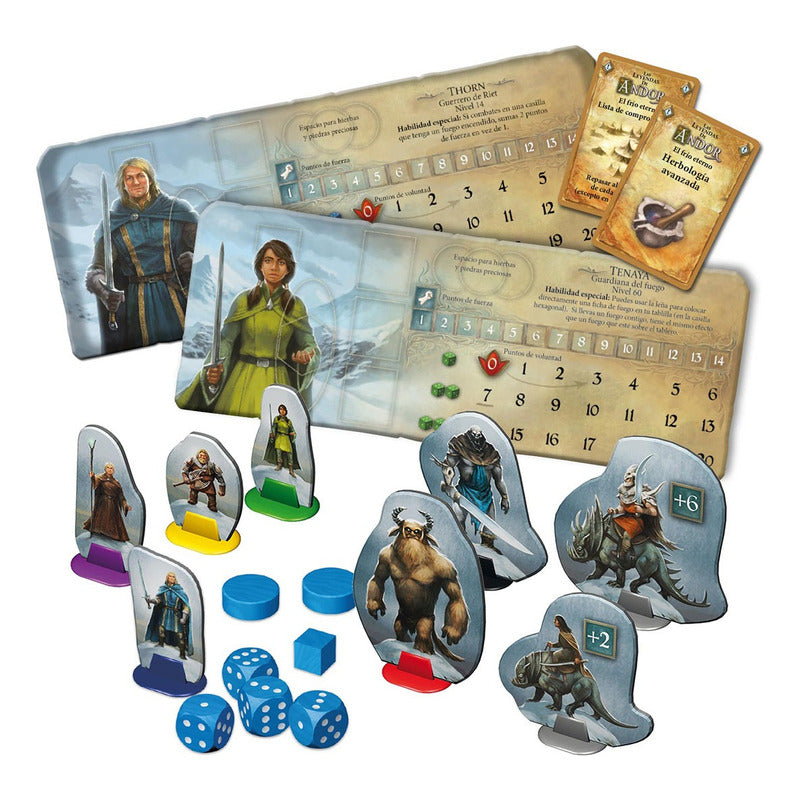 Devir Las Leyendas De Andor El Frio Eterno - En Español