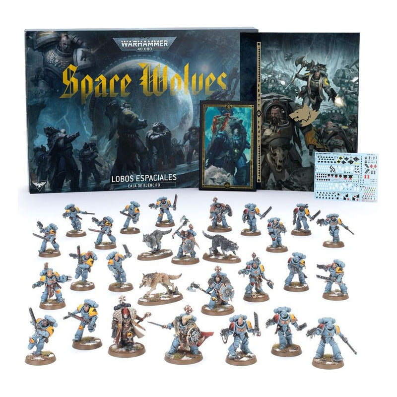 Gw Warhammer40k Lobos Espaciales Caja De Inicio - Español