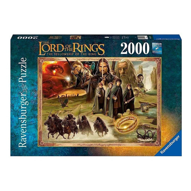 Ravensburger Rompecabezas Lotr Comunidad Del Anillo 2000 Pz