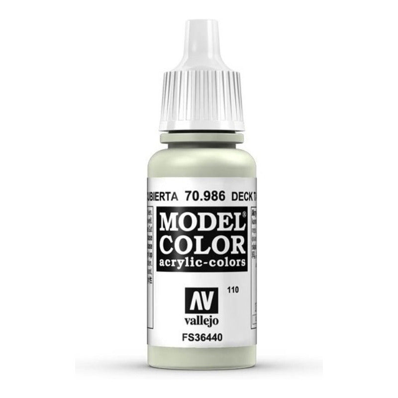 Vallejo Model Color 17ml Pintura Acrílica 110 Marrón Cubierta 70.986