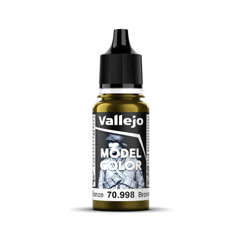 Vallejo Model Color 2024 18ml Pintura Acrílica 201 Bronce 70.998