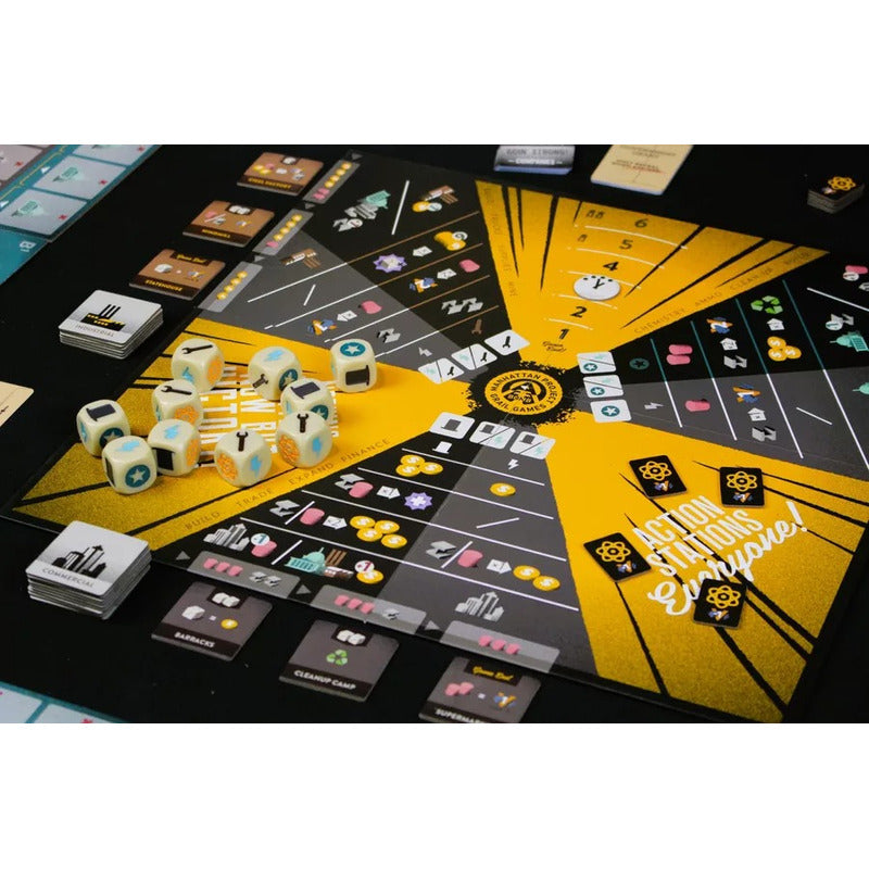 Manhattan Project War Machine Juego De Mesa - Inglés