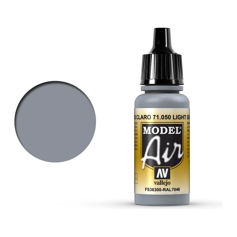 Vallejo Model Air 17ml Gris Claro 71.050