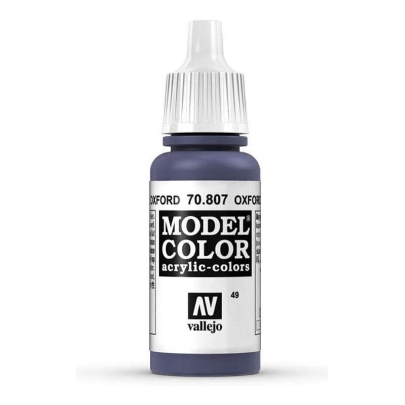 Vallejo Model Color 17ml Pintura Acrílica 49 Azul Oxford 70.807