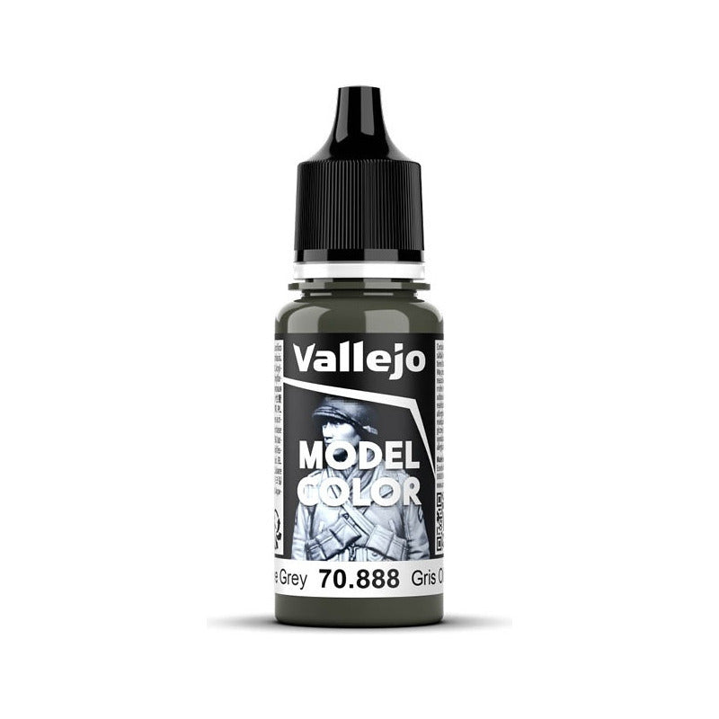 Vallejo Model Color 2024 18ml Pintura Acrílica 107 Gris Oliva 70.888