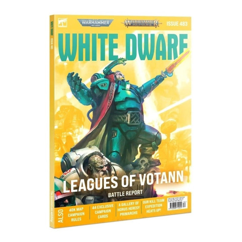 Games Workshop White Dwarf 483 Diciembre Revista
