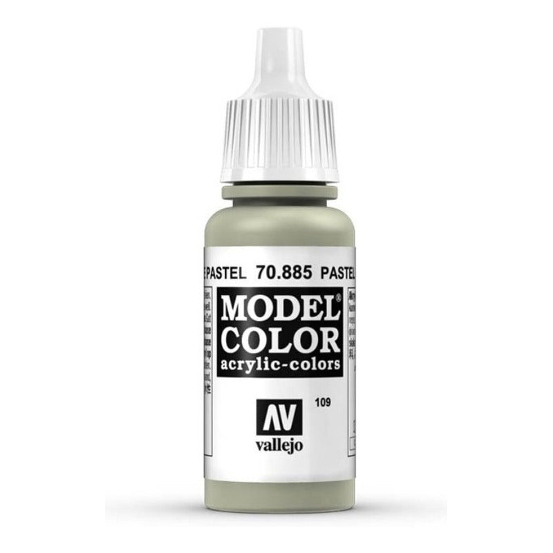 Vallejo Model Color 17ml Pintura Acrílica 109 Verde Pastel 70.885