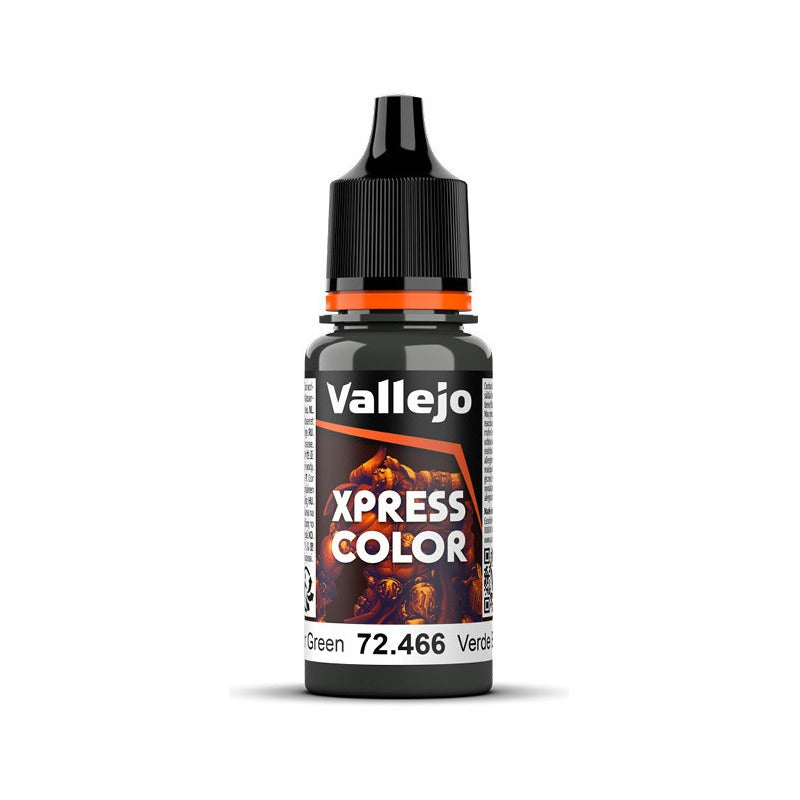 Vallejo Xpress Color 17ml Pintura Verde Blindaje 72.466