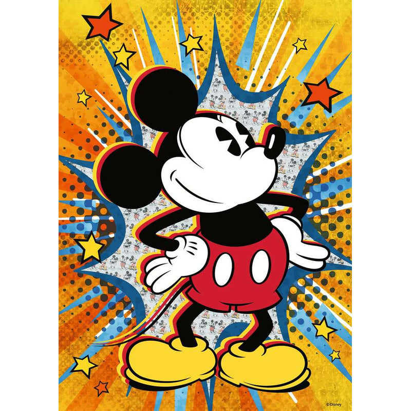 Ravensburger Rompecabezas Retro De Mickey Aniversario 1000pz