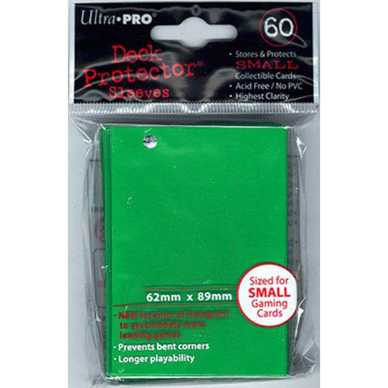 Ultra Pro Micas Small Verde Pack 60 Yu-gi-oh Y Vanguard