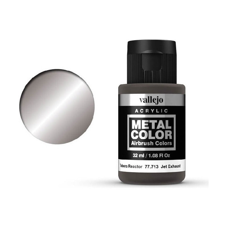 Vallejo Metal Color 32ml Pintura Para Aerografo Tobera Reactor 77.713