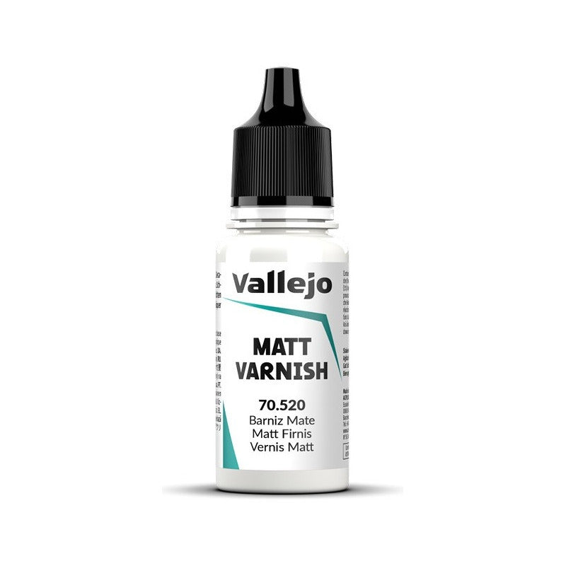 Vallejo Matt Varnish Barniz Mate 70.520 17ml