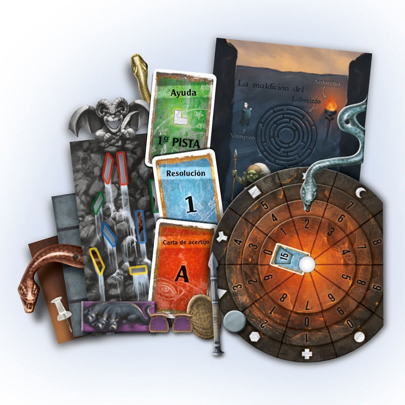 Devir Exit El Laberinto Maldito Juego De Mesa - En Español