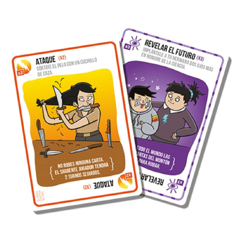 Exploding Kittens El Bien Contra El Mal Juego - Español