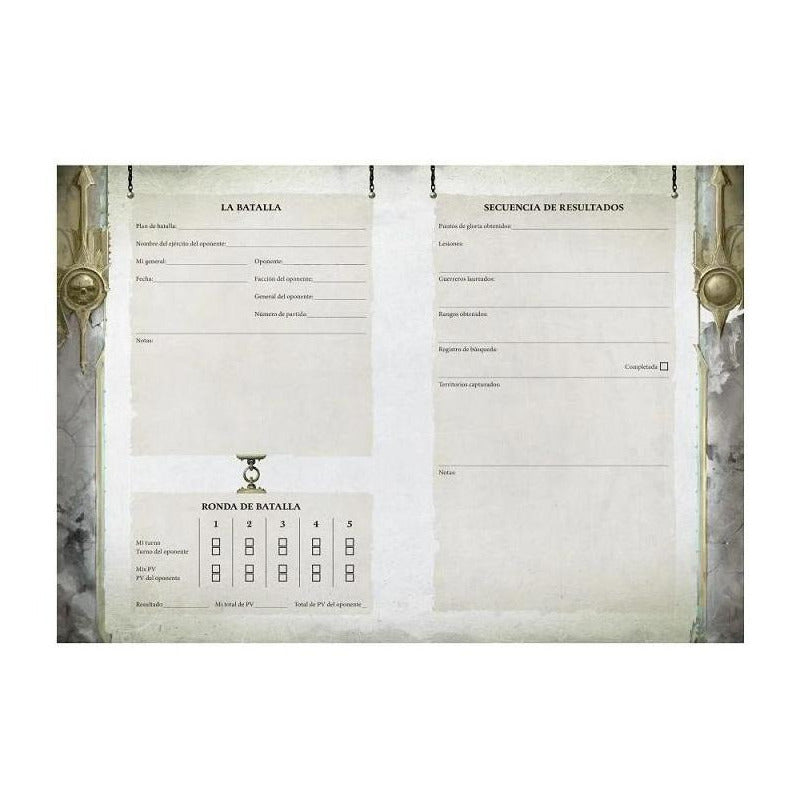 Games Workshop Warhammer Aos Path To Glory Diary En Español