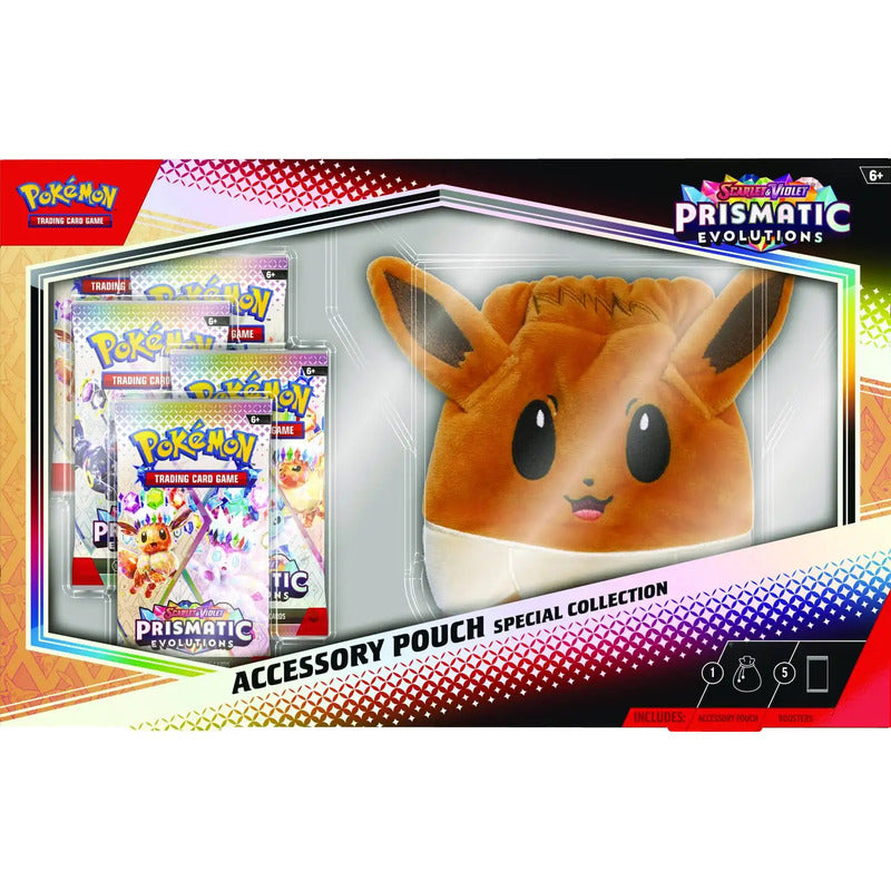 Pokemon Tcg Prismatic Evolutions Accessory Pouch Eevee