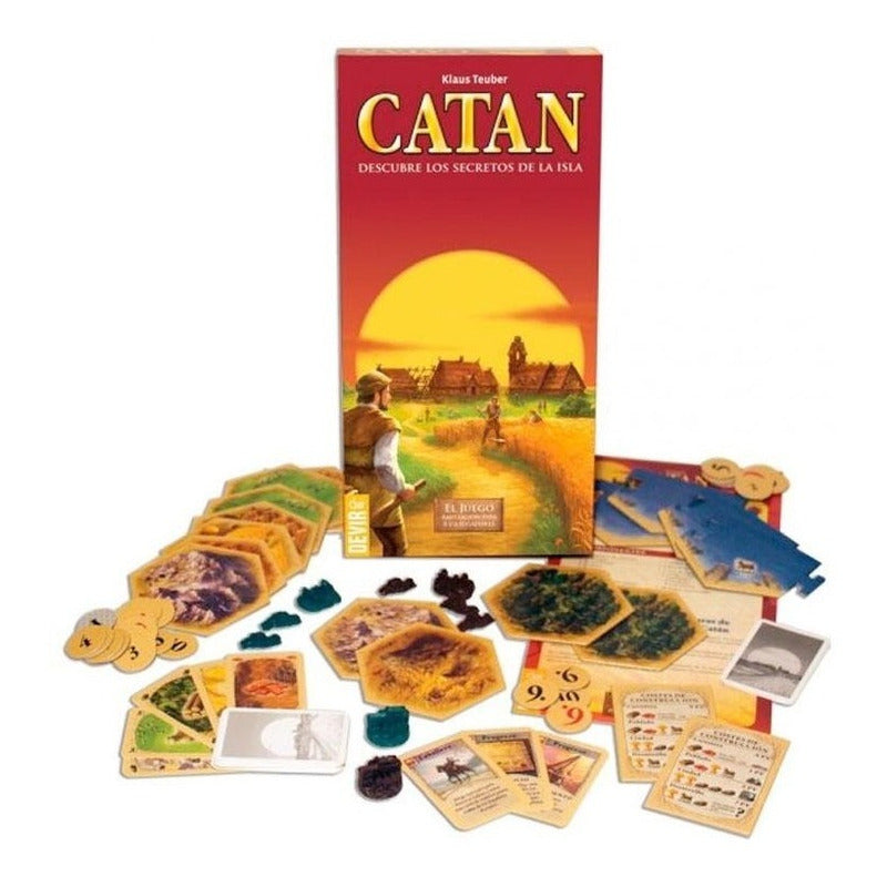 Catan Ampliación Para 5-6 Jugadores - En Español Juego De Me