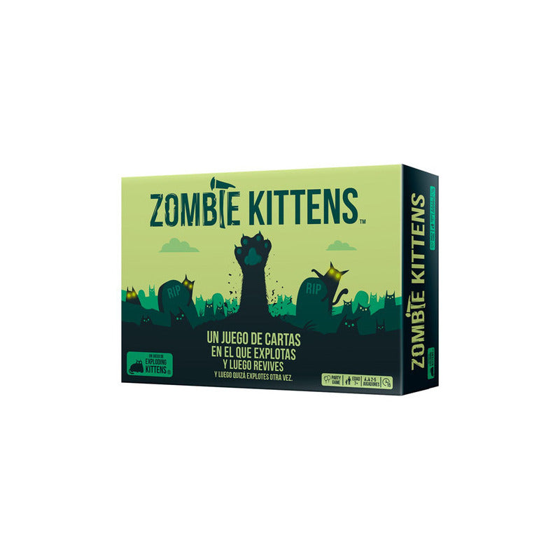 Zombie Kittens Juego De Mesa - En Español