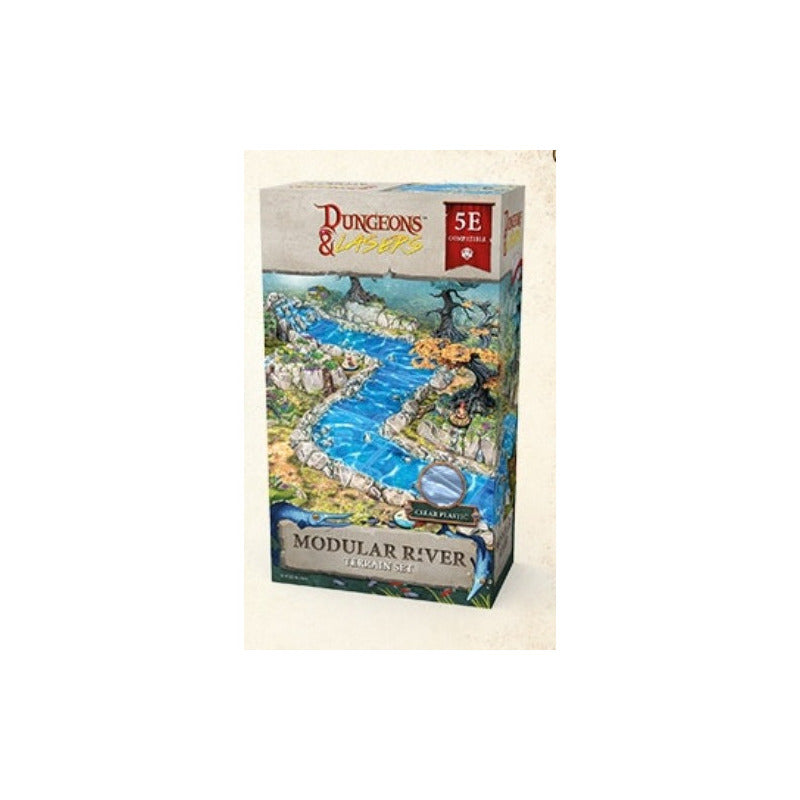 Dungeons & Lasers Modular River Terrain Set