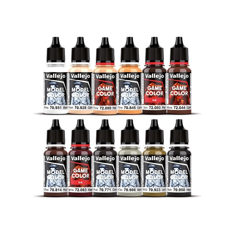 Vallejo Squidmar Essential Paint Set 72.201 18ml