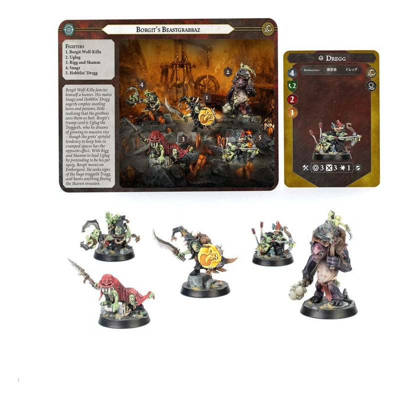 Games Workshop Warhammer Underworlds Borgit's Beastgrabbaz