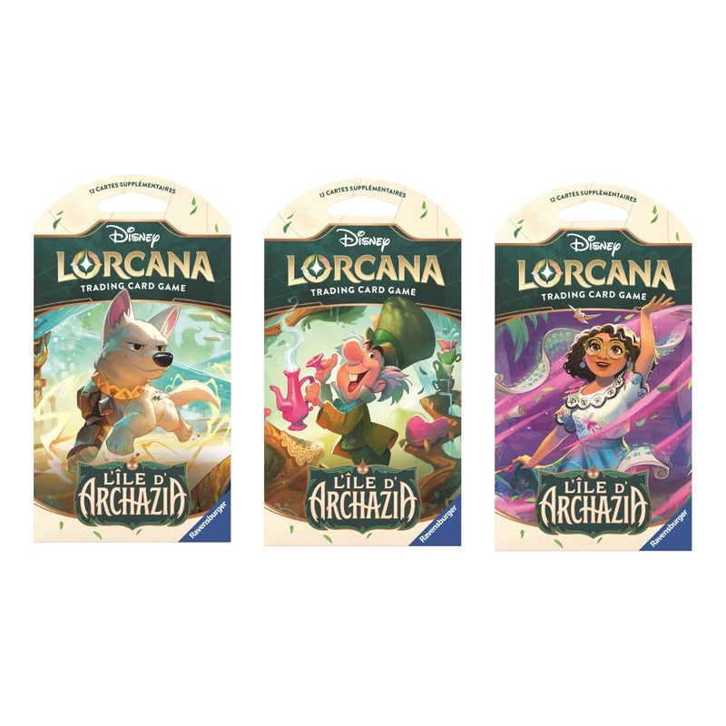 Disney Lorcana Archazias Island Booster Sleeve