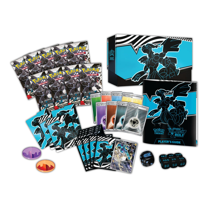 Pokemon Tcg Scarlet & Violet Black Bolt Elite Trainer Box