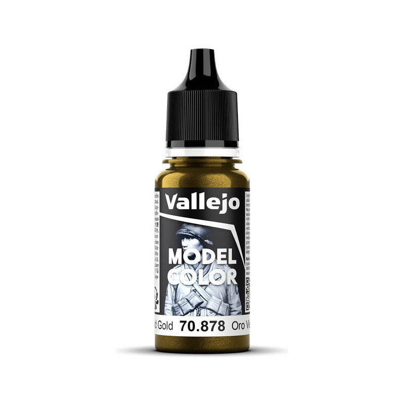 Vallejo Model Color 2024 18ml Pintura Acrílica 200 Oro Viejo 70.878