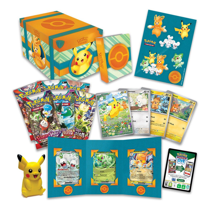 Pokemon Tcg Paldea Adventure Chest Inglés